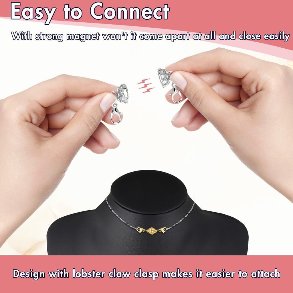 😍😍 Magnetic Necklace Clasps and Closures