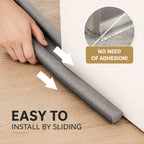 🧊 The Ultimate Summer Door Seal: Lock AC In, Keep Bugs & Noise Out (Slide-On)