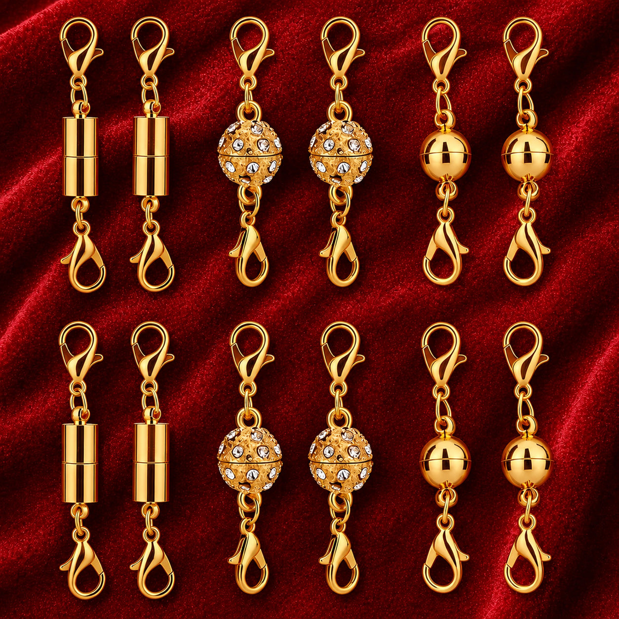 😍😍 Magnetic Necklace Clasps and Closures