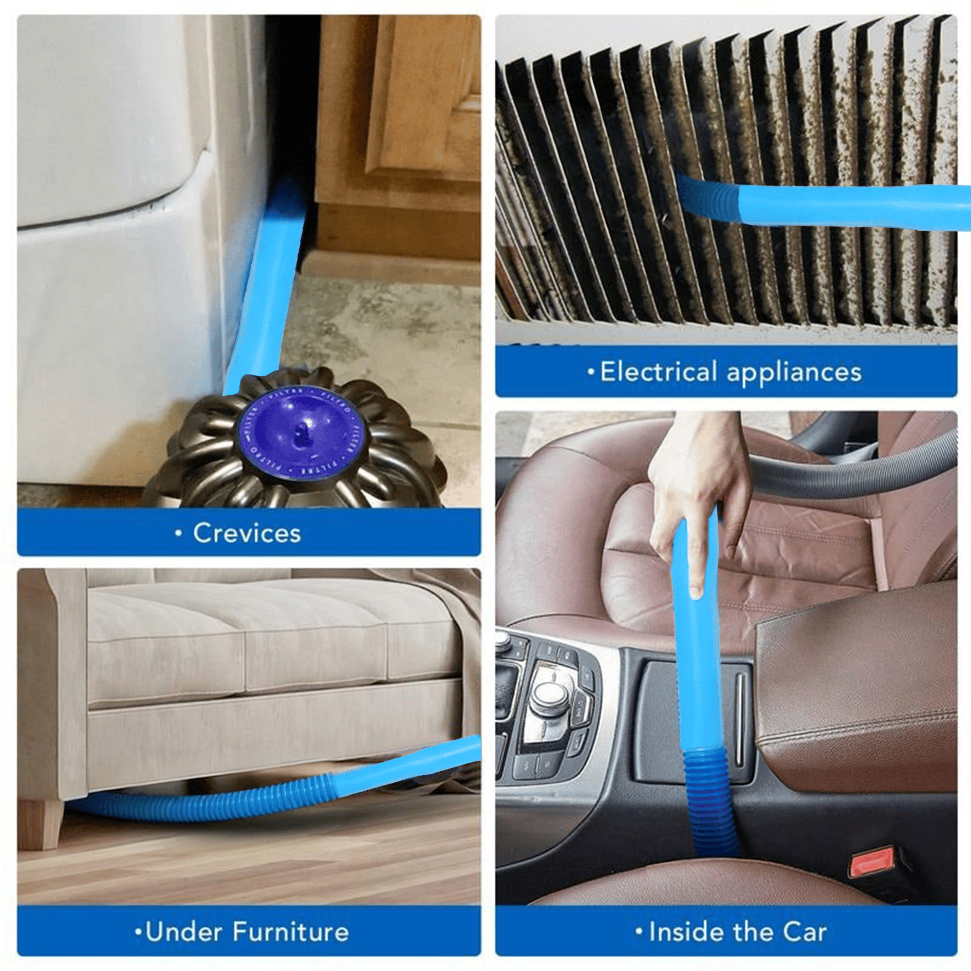 Universal Dryer Vent Cleaner Kit: Deep-Reach Vacuum Hose Attachment for Instant Lint Removal ✨