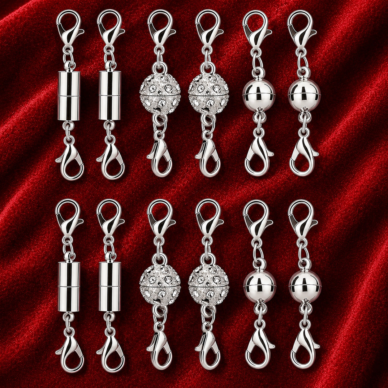 😍😍 Magnetic Necklace Clasps and Closures