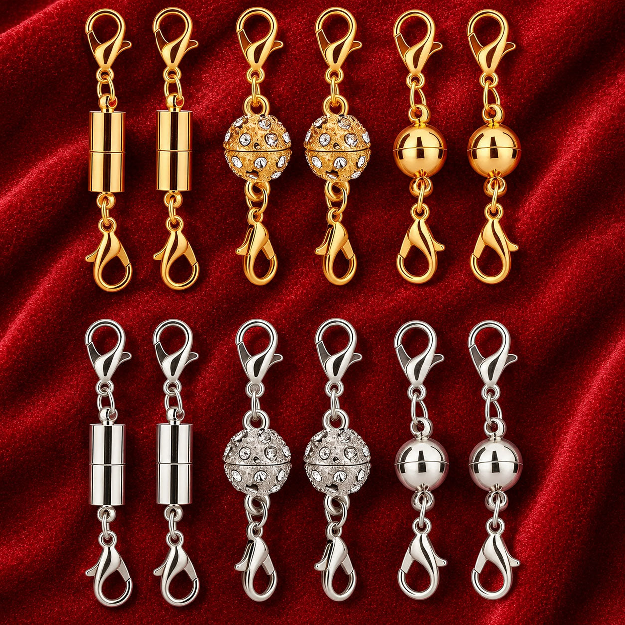 😍😍 Magnetic Necklace Clasps and Closures