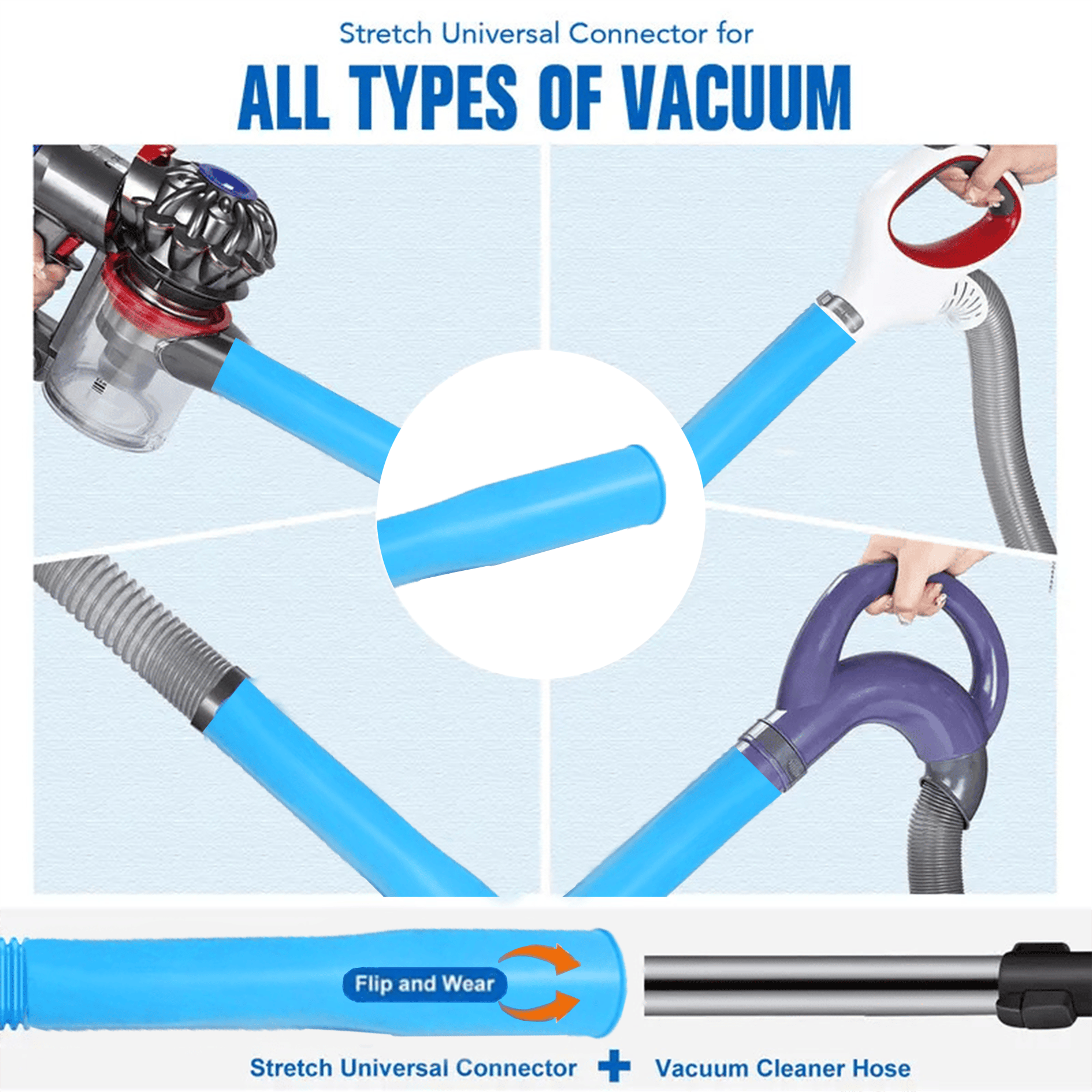 Universal Dryer Vent Cleaner Kit: Deep-Reach Vacuum Hose Attachment for Instant Lint Removal ✨