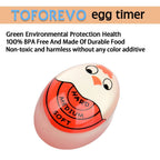 🥚 ⏱️  Perfectly Boiled Eggs with the Color-Changing Timer（Just watch the color change）