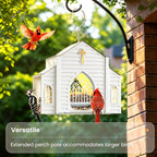 ✨ Create Your Private Sanctuary – Solar Church Bird Feeder (60% OFF)