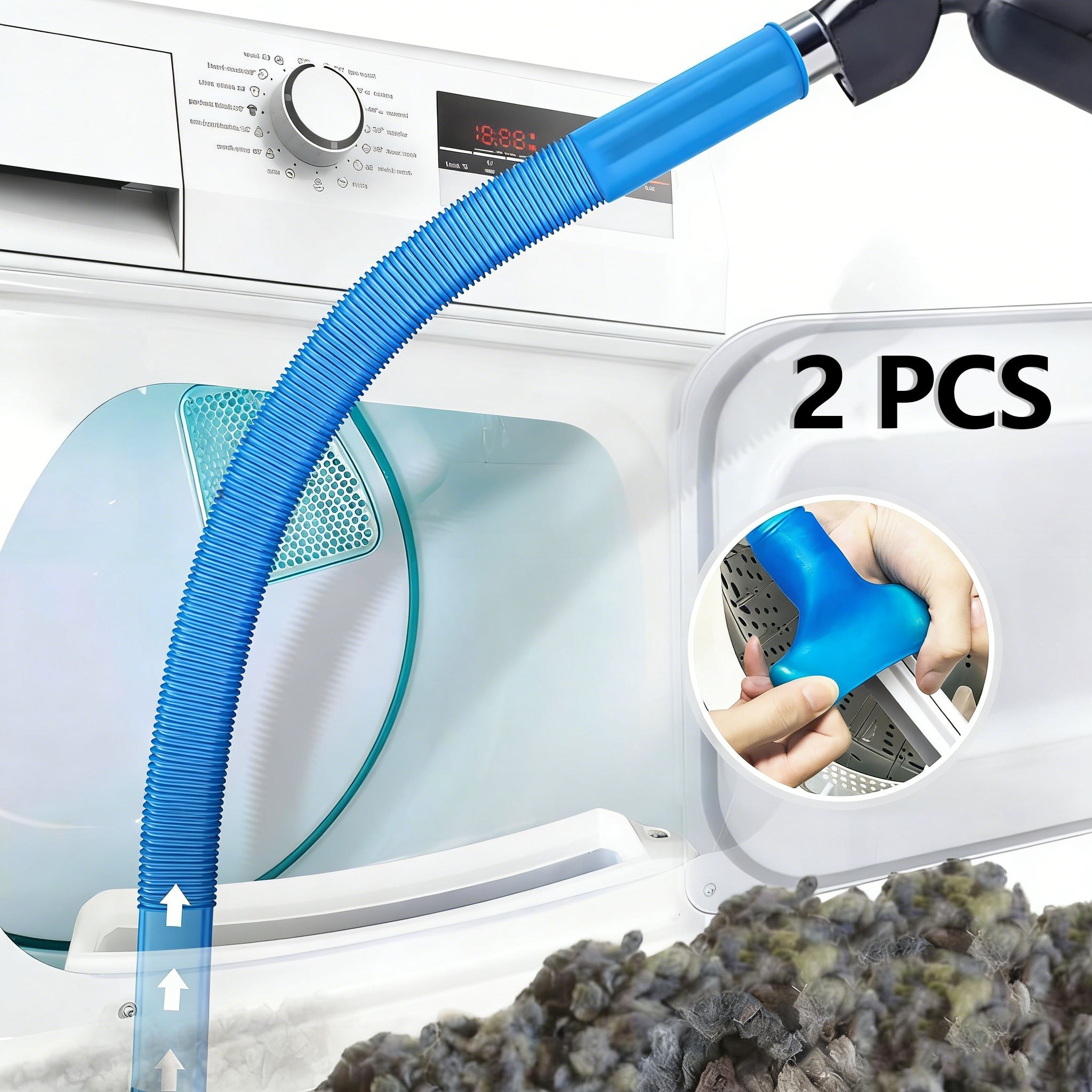 Universal Dryer Vent Cleaner Kit: Deep-Reach Vacuum Hose Attachment for Instant Lint Removal ✨