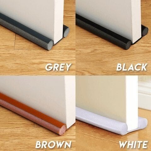 🧊 The Ultimate Summer Door Seal: Lock AC In, Keep Bugs & Noise Out (Slide-On)