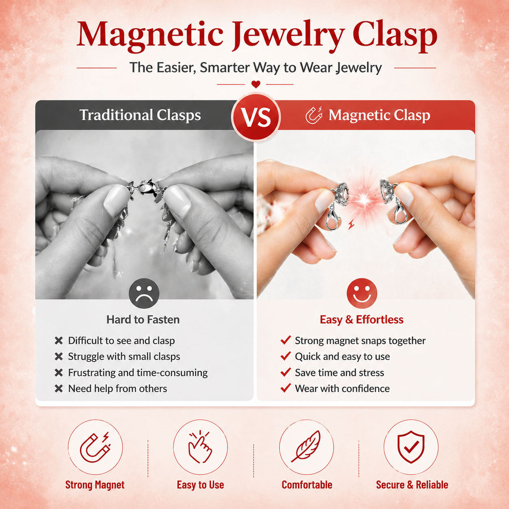 😍😍 Magnetic Necklace Clasps and Closures