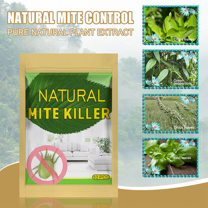 🎁Hot Sale 50% OFF🔥Natural Mite Control Sachet – Plant‑based, non‑toxic & safe around kids & pets