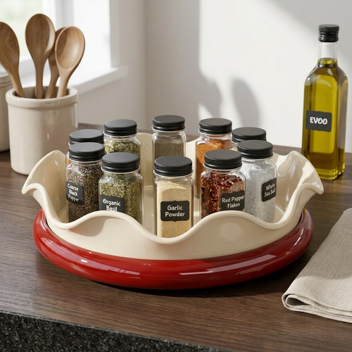 360° Rotating Storage Tray