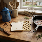 Toast Shape Silicone Heat Insulation Mat