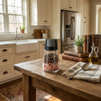 Press-Type Quantitative Glass Seasoning Bottle