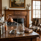 Press-Type Quantitative Glass Seasoning Bottle